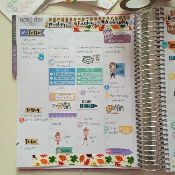 First Look: Erin Condren Hourly Layout Planner &amp; How to Plan &amp; Decorate ...