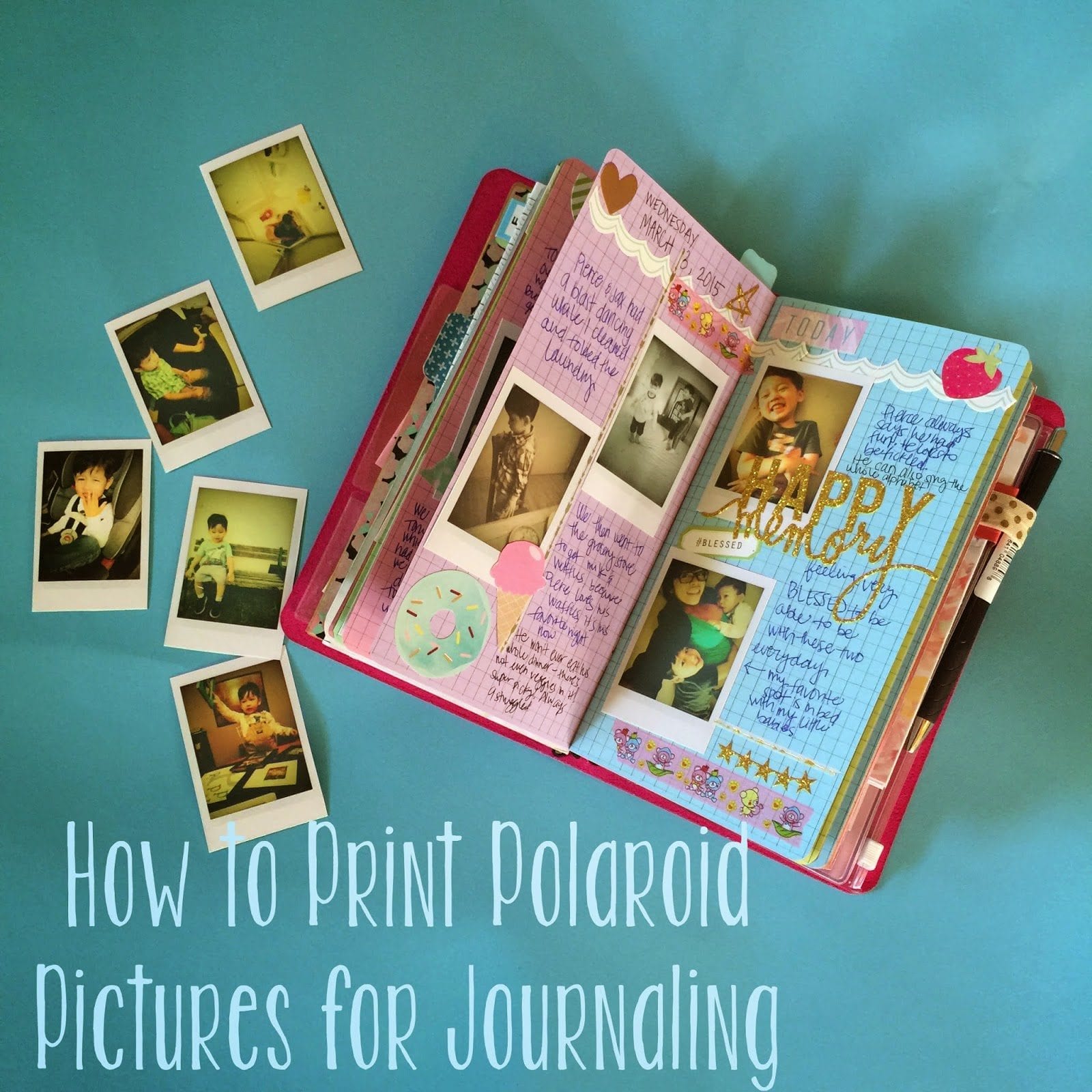 print polaroid style photos at home