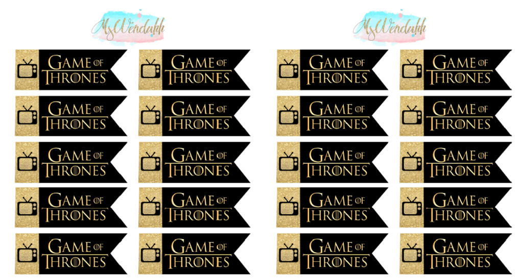 How To Cut Rounded Sticker Sheets Game Of Thrones Stickers Freebie Wendaful Planning