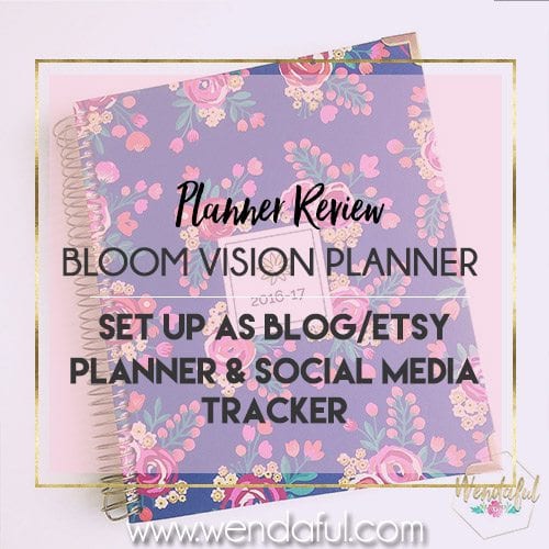 bloom vision planner