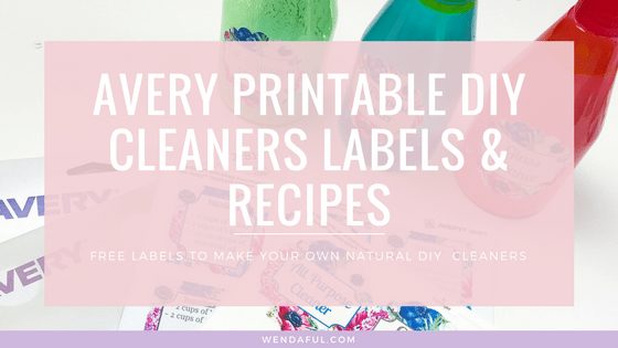 DIY Natural Cleaners Labels & Recipes