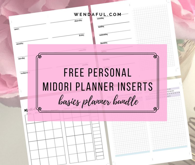 Planner Size Guide - Wendaful Planning