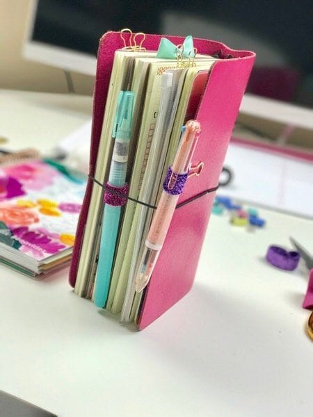 DIY Planner Band Pen Holder • The Southern Thing