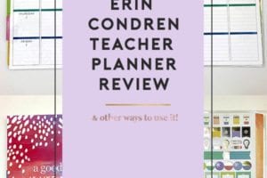 2018 Erin Condren Teacher Planner Review