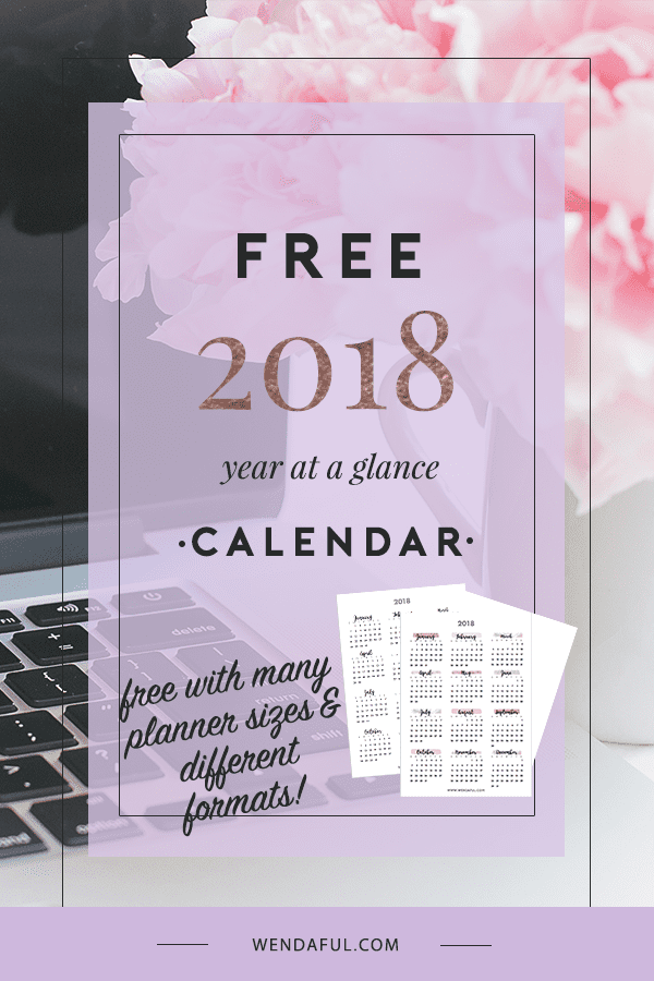 2018 monthly planner at a glance 2018 monthly planner at a glance