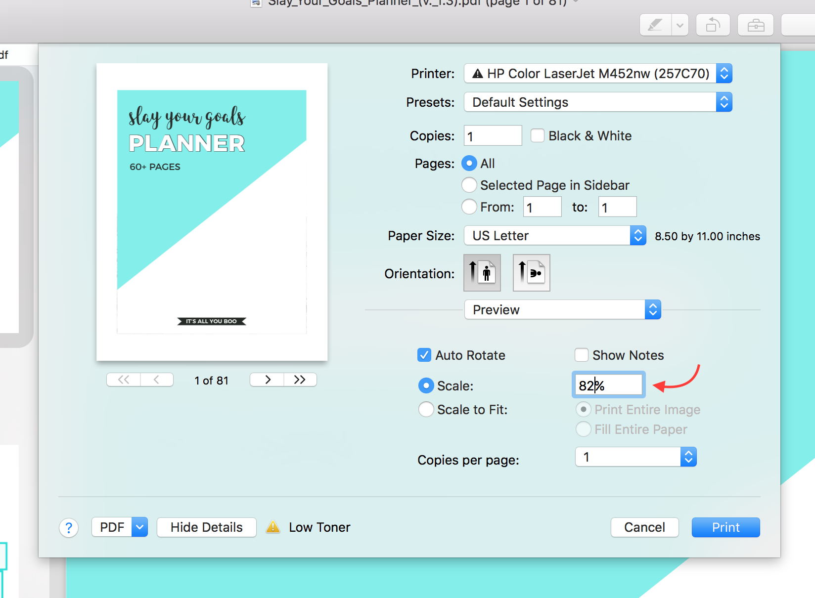 Planner Size Guide - Wendaful Planning