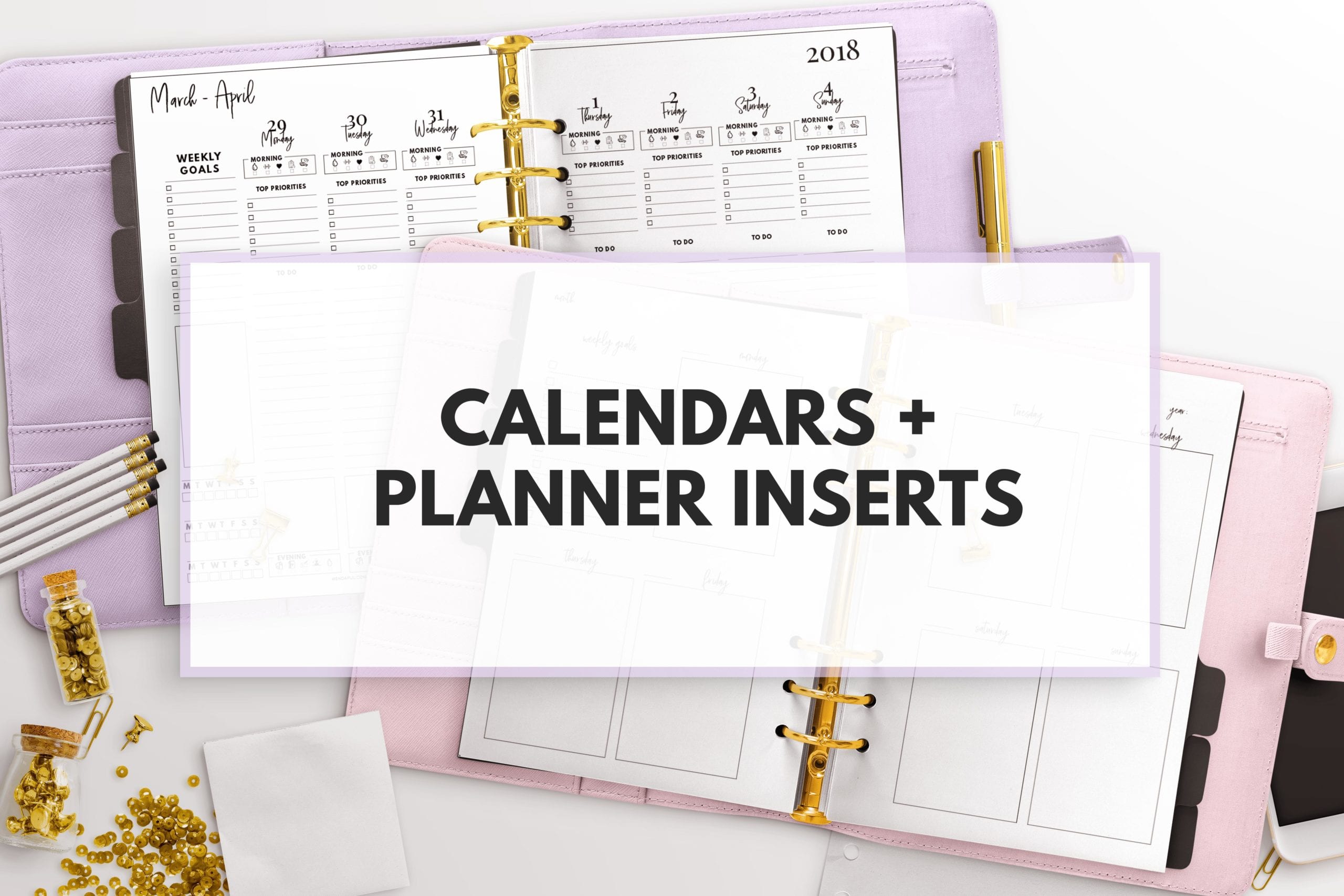 Download CATEGORY TITLE PLANNER MOCKUP | Wendaful Planning