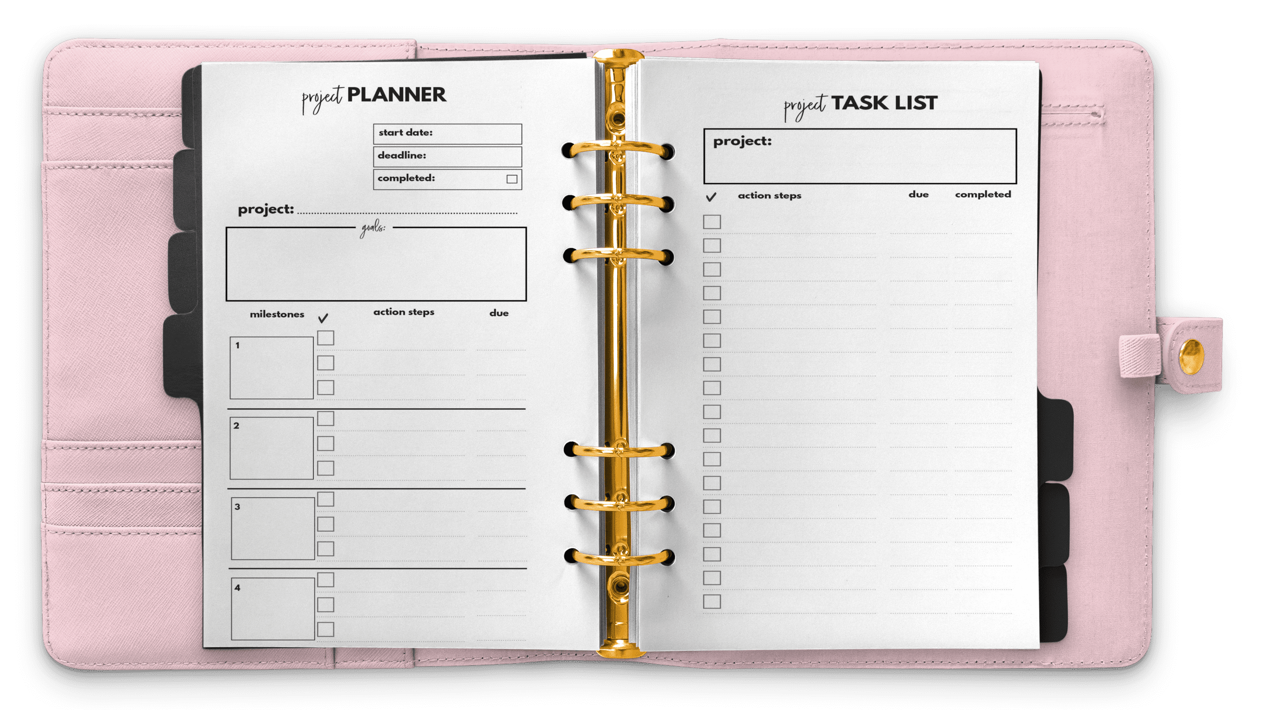 PROJECT PLANNER IMAGE Wendaful Planning