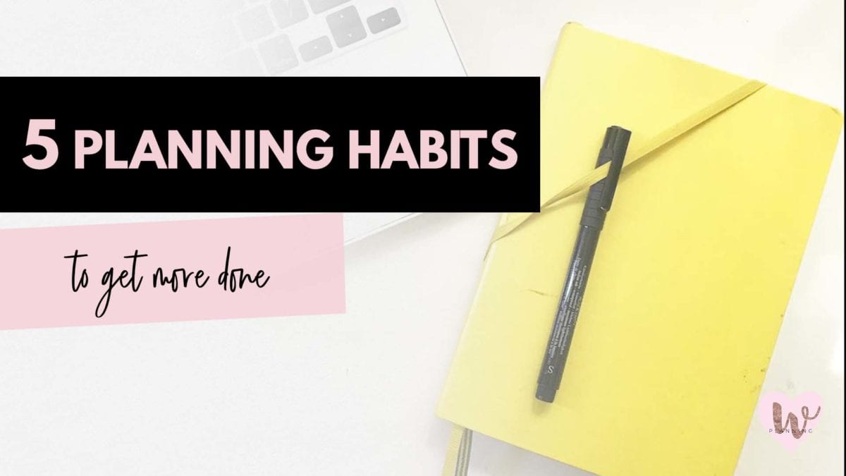 How A Planning Routine Can Increase Your Productivity Wendaful Planning How A Planning Routine Can Increase Your Productivity Wendaful Planning
