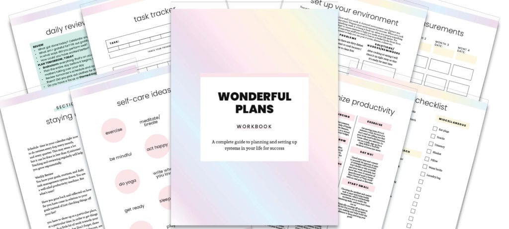 Planner Size Guide - Wendaful Planning