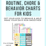 routine chore chart