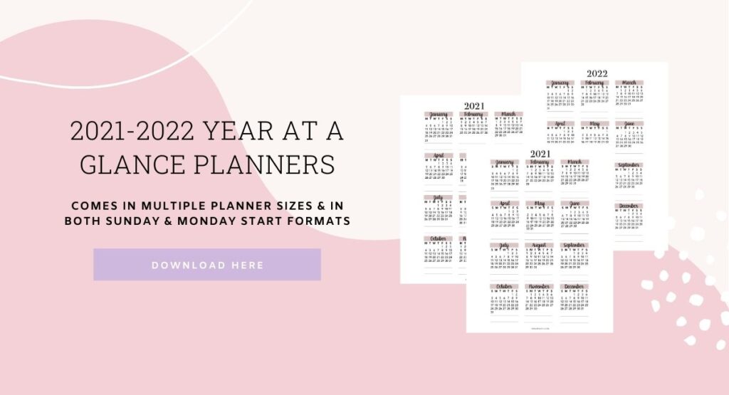 Planner Size Guide - Wendaful Planning