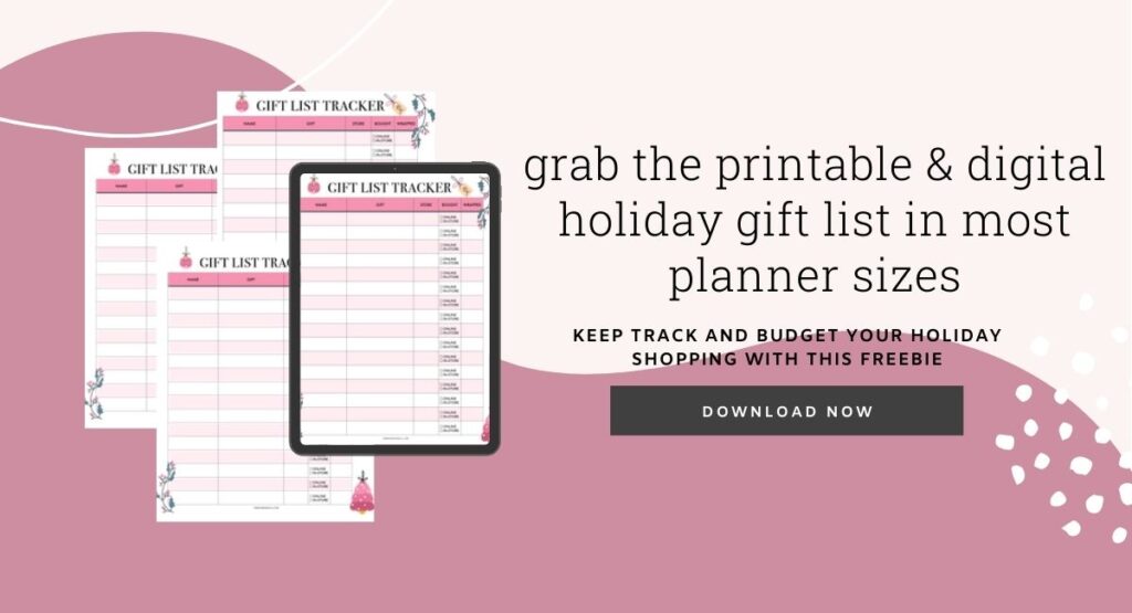 MN206 - Gift Received - Planner Inserts - PDF