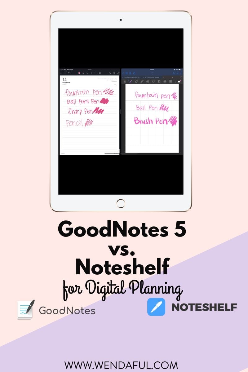 noteshelf vs goodnotes noteshelf vs goodnotes