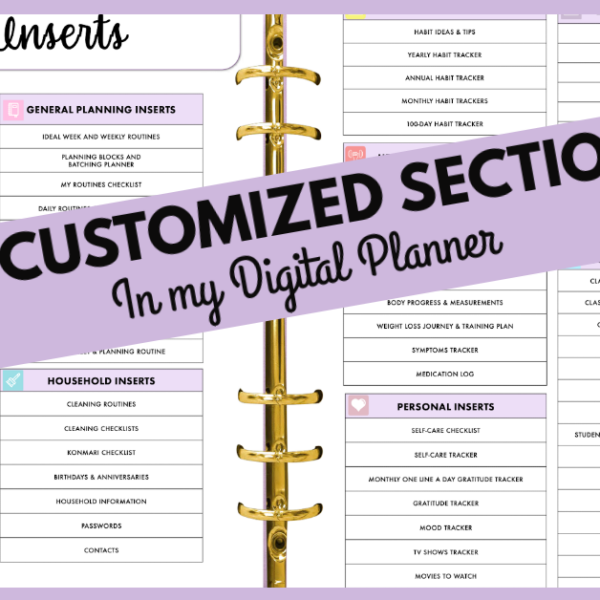 Planner Size Guide - Wendaful Planning