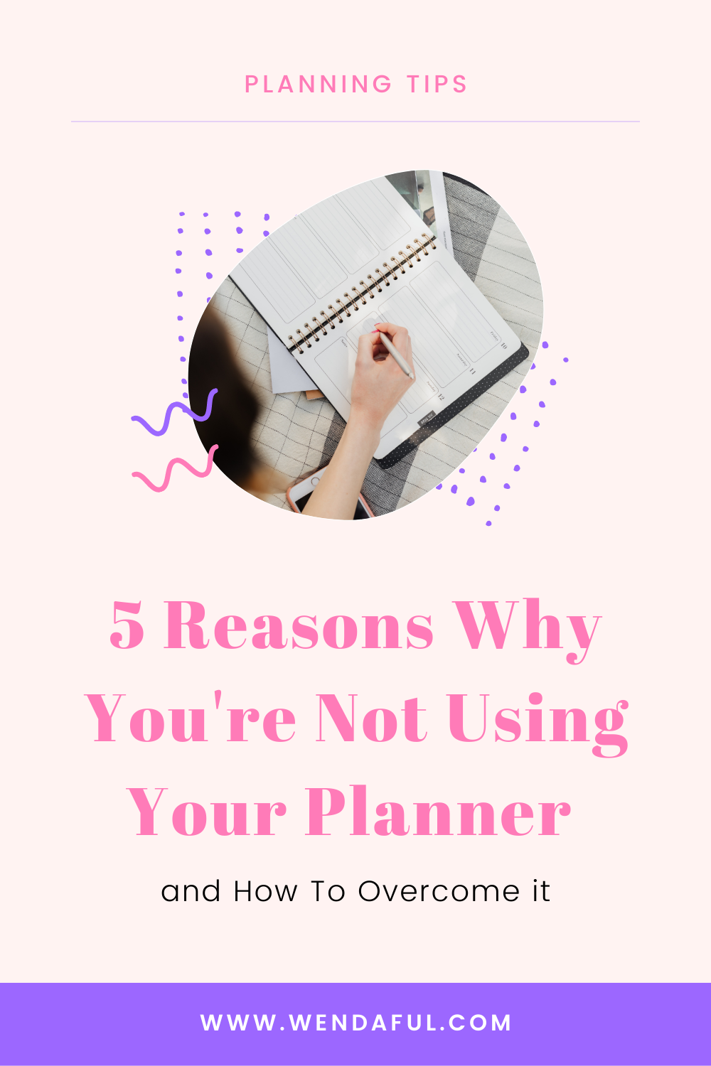 Planner Size Guide - Wendaful Planning