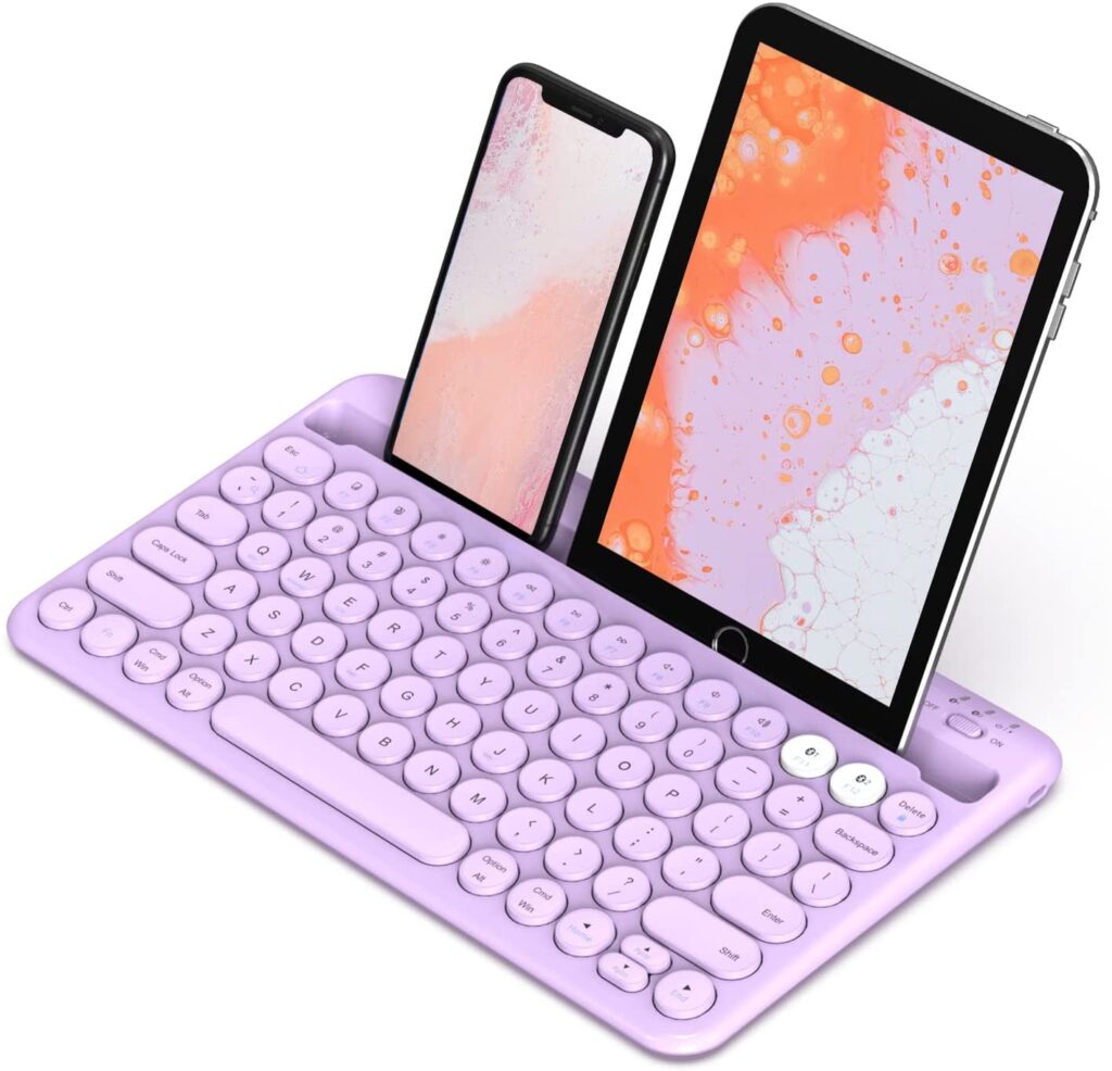 purple ipad keyboard