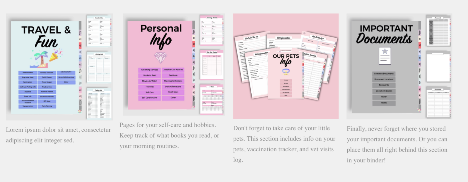 How To Get Organized Like A Pro With A Home Management Binder ...