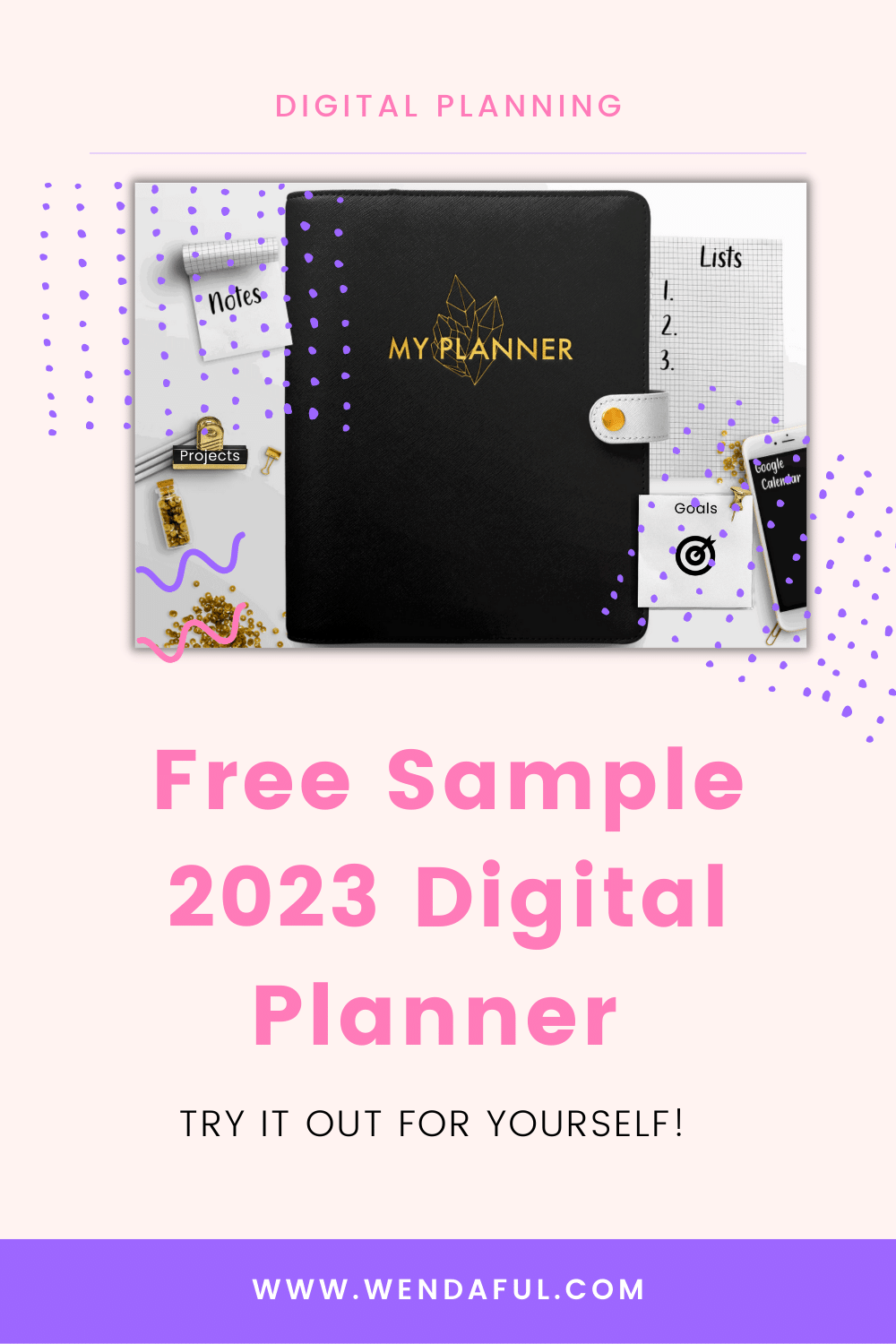 Planner Size Guide - Wendaful Planning