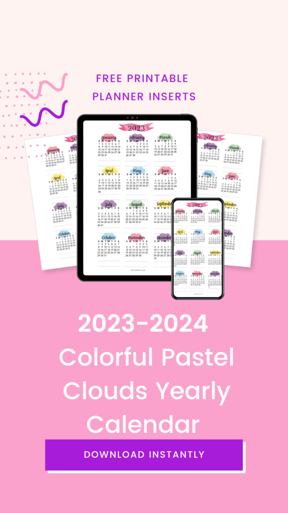 free printable 2023-2024 yearly calendar 