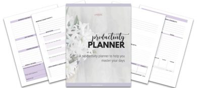 productivity planner